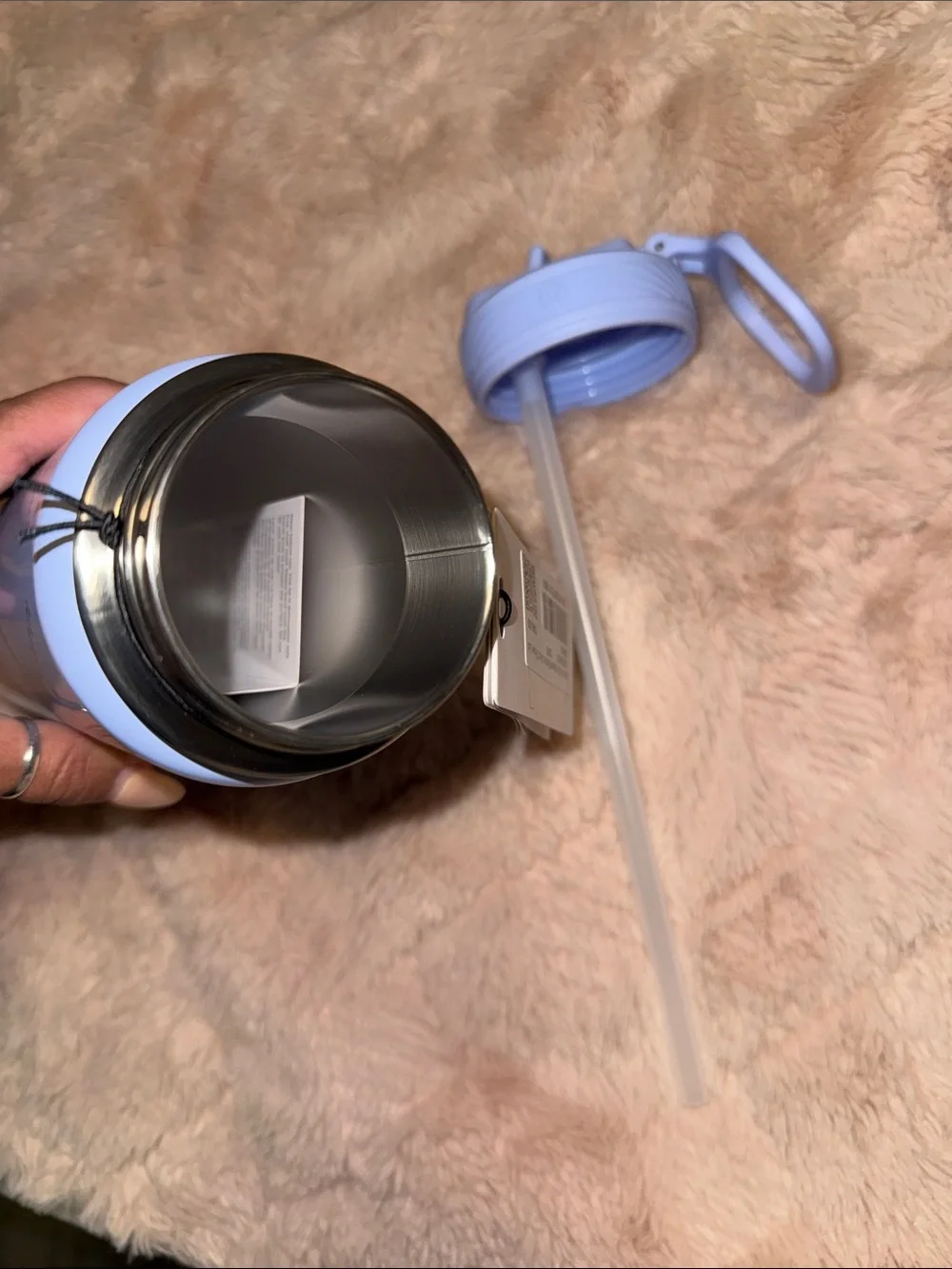 lululemon athletica Lavender Stainless Straw Bottle - Picture 3 of 6
